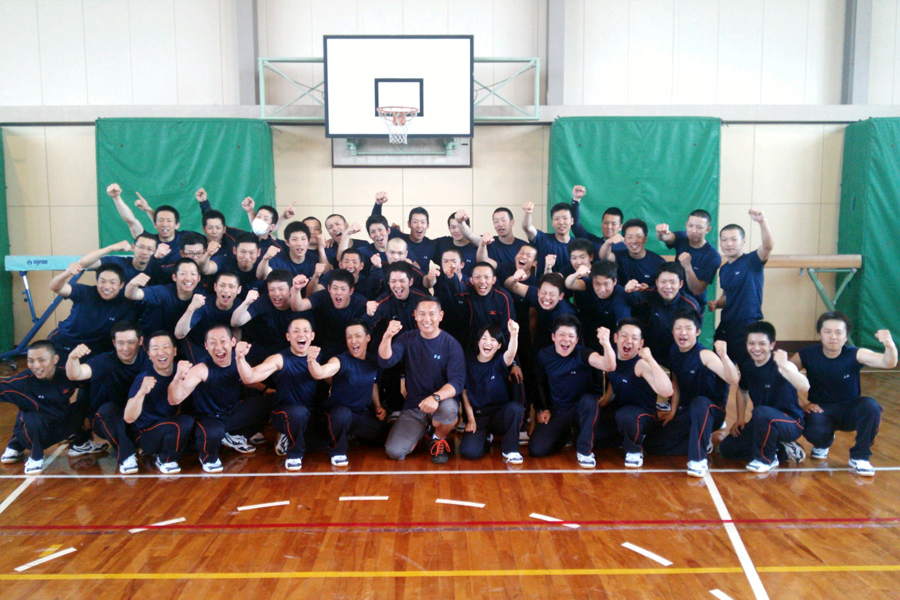 鳥取県消防学校第30期初任科「消防體育訓練」
