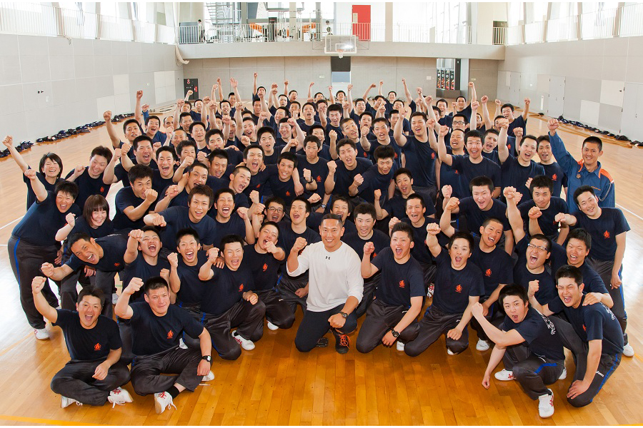 福島県消防学校第73期初任科「消防體育訓練」