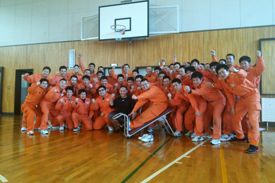 北海道消防学校第39期救助科「消防體育訓練」